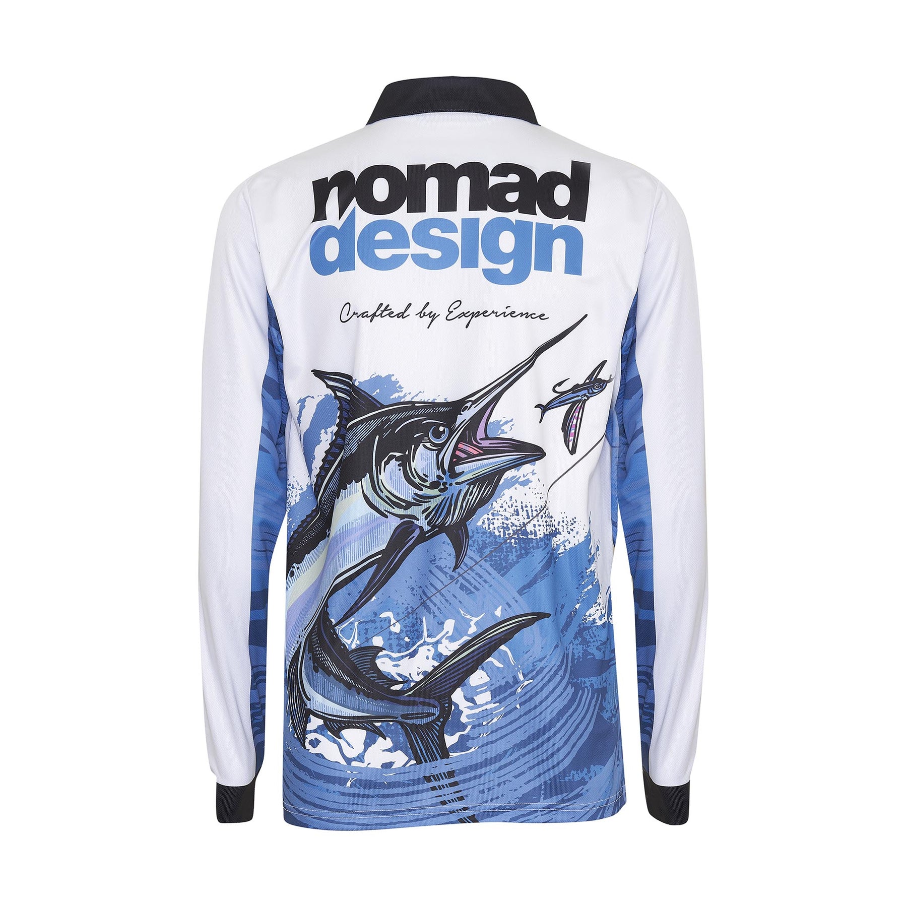 Tech Fishing Shirt Collared - Mighty Marlin – Nomad-Design