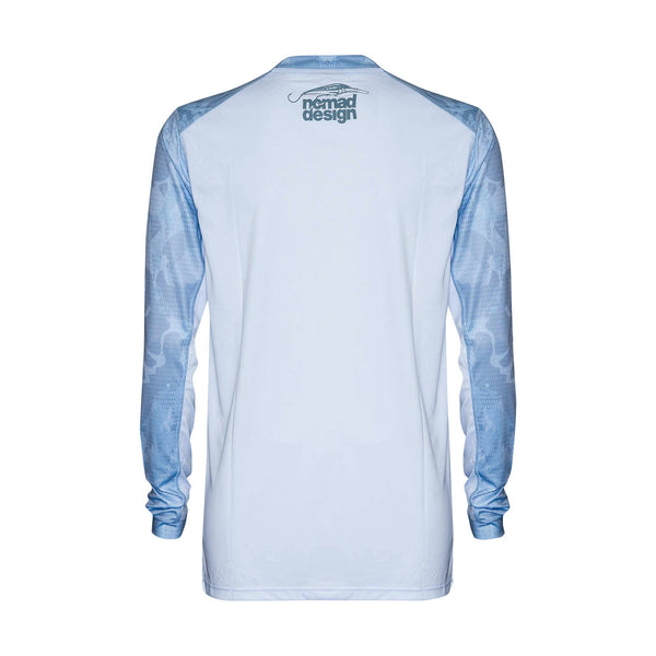 Tech Fishing Shirt - Camo Splice Blue – Nomad-Design-International