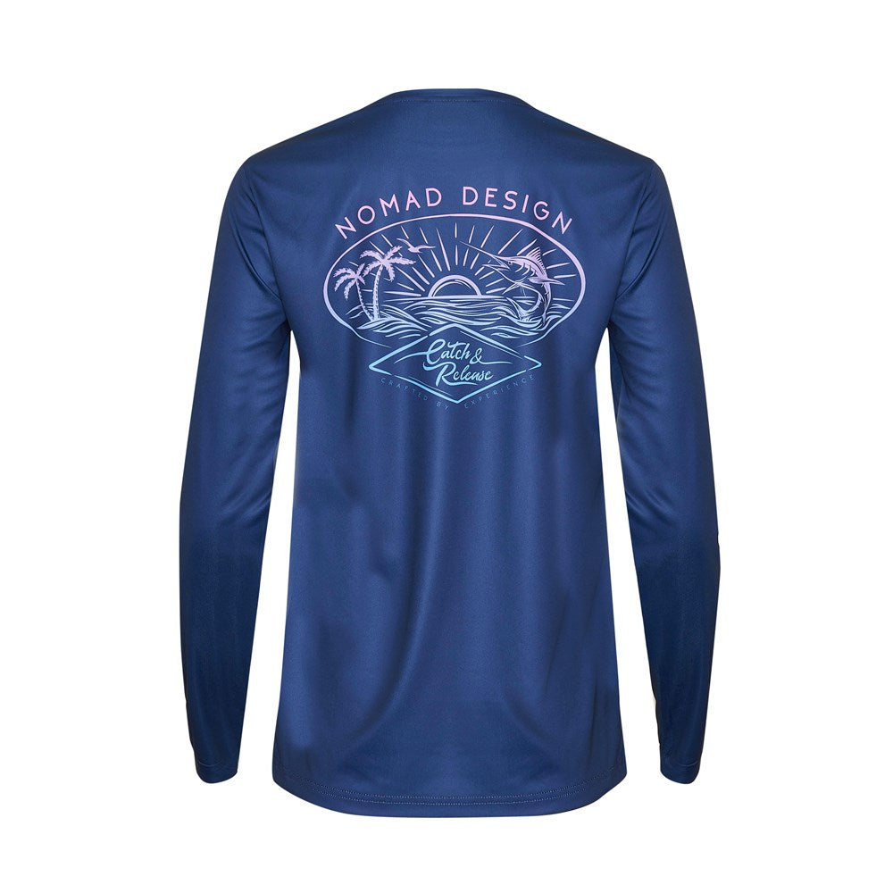 Womens Tech Fishing Shirt - Catch & Release