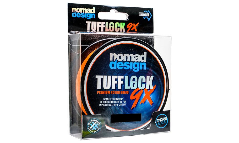 Tufflock Orange X9 Braid 150yds